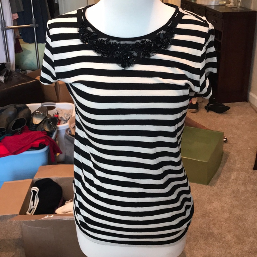 LOFT striped top